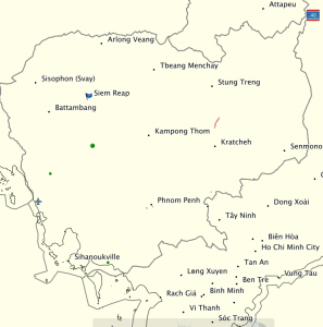Cambodia GPS Map